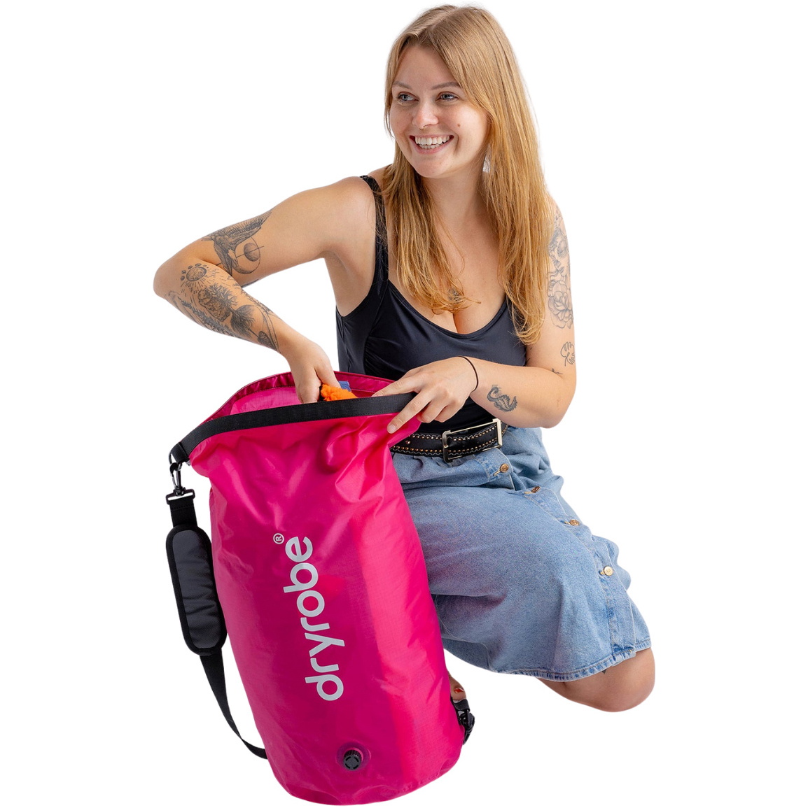 2026 Dryrobe Compression Bag COMPRESSIONBAG - Pink